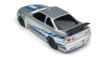 RC Geeks | RCG Racing Micro DC 1/43 Drift Car - Touring Blue/Silver