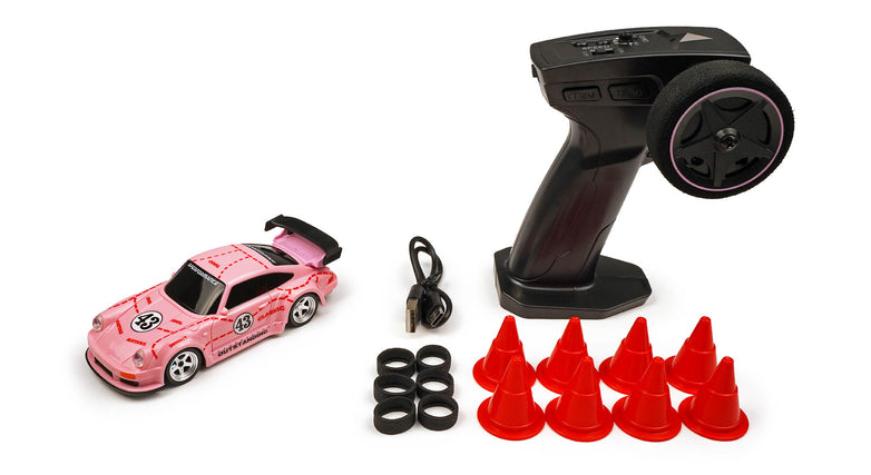 RC Geeks | RCG Racing Micro DC 1/43 Drift Car - Turbo Pink
