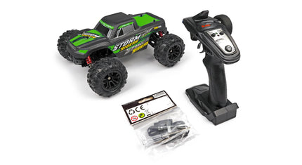 RC Geeks | RCG Racing Storm Rider 1/16 Brushless Monster Truck - Black/Green