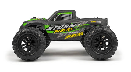 RC Geeks | RCG Racing Storm Rider 1/16 Brushless Monster Truck - Black/Green