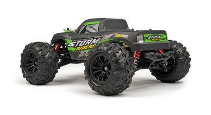 RC Geeks | RCG Racing Storm Rider 1/16 Brushless Monster Truck - Black/Green