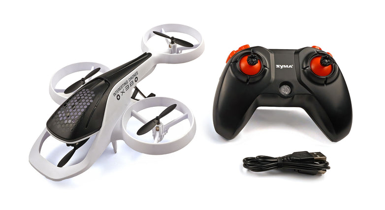 Syma X38 Compact Stealth Drone - White