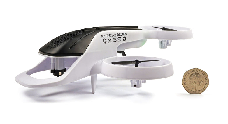 Syma X38 Compact Stealth Drone - White