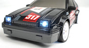 RC Geeks | RCG Racing Retro 86 1/24 Mini Drift Car - Black