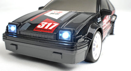 RC Geeks | RCG Racing Retro 86 1/24 Mini Drift Car - Black