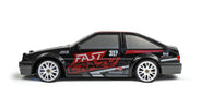 RC Geeks | RCG Racing Retro 86 1/24 Mini Drift Car - Black