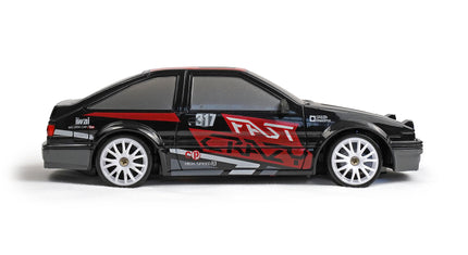 RC Geeks | RCG Racing Retro 86 1/24 Mini Drift Car - Black