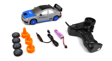 RC Geeks | RCG Racing WRX 1/24 Mini Drift Car - Silver