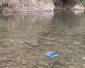 RCG Racing ZY-425 Water Land Air Mini Plane - Blue slide 1