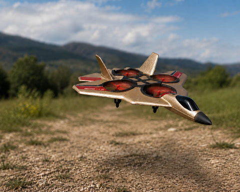 RCG Racing ZY-905 Four Axis Fighter Jet - Gold slide 2