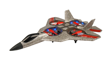 RC Geeks | RCG Racing ZY-905 Four Axis Fighter Jet - Silver