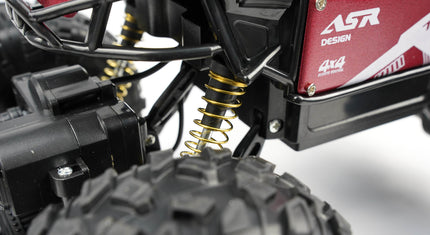 RC Geeks | RCG Racing RC 1/16 Rock Crawler Pro - Red