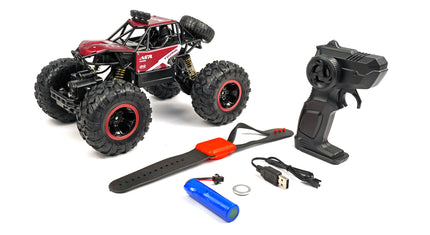 RC Geeks | RCG Racing RC 1/16 Rock Crawler Pro - Red
