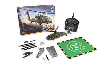 RC Geeks | RCG Racing UH-60 Black Hawk 4ch Helicopter