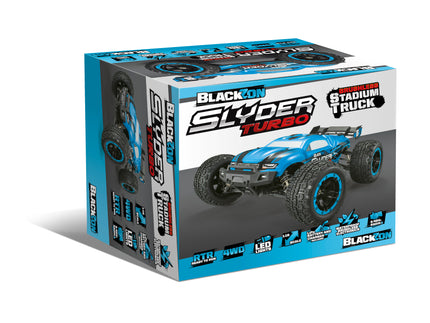 RC Geeks | Blackzon Slyder ST Turbo 1/16 4WD 2S Brushless - Blue