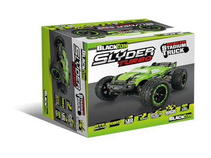 RC Geeks | Blackzon Slyder ST Turbo 1/16 4WD 2S Brushless - Green