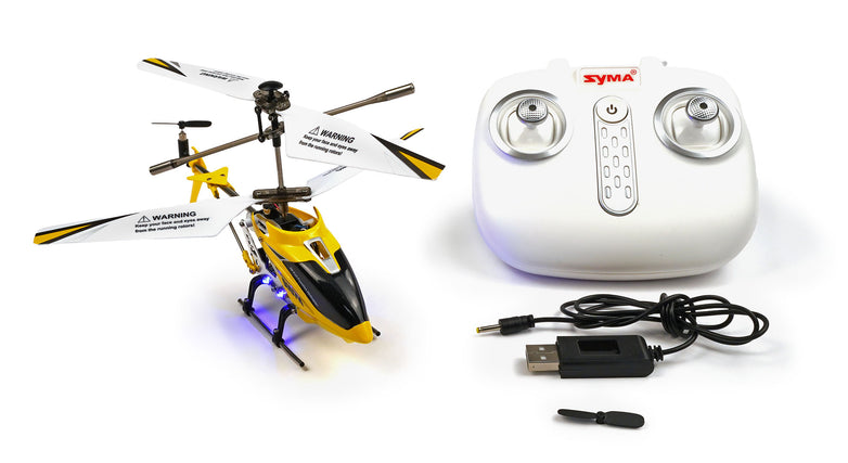 RC Geeks | Syma S107H Phantom Helicopter - Yellow