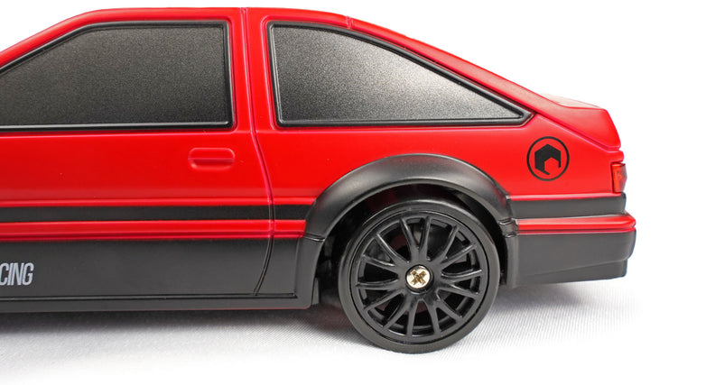 RC Geeks | RCG Racing Retro 86 1/24 Mini Drift Car - Red