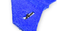 RCG Racing ZY-325 Stealth Mini Flying-Wing Plane - Blue