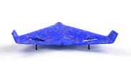 RCG Racing ZY-325 Stealth Mini Flying-Wing Plane - Blue