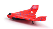 RC Geeks | RCG Racing ZY-325 Stealth Mini Flying-Wing Plane - Red