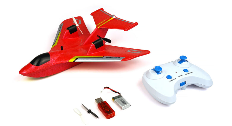 RC Geeks | RCG Racing ZY-425 Water Land Air Mini Plane - Red