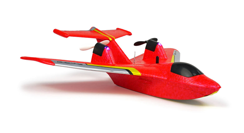 RC Geeks | RCG Racing ZY-425 Water Land Air Mini Plane - Red