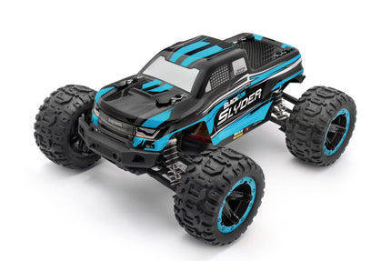 RC Geeks | BlackZon Slyder MT 1/16 4WD Monster Truck - Blue