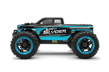 RC Geeks | BlackZon Slyder MT 1/16 4WD Monster Truck - Blue